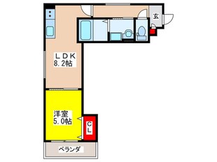 クリエオーレ玉串元町の物件間取画像